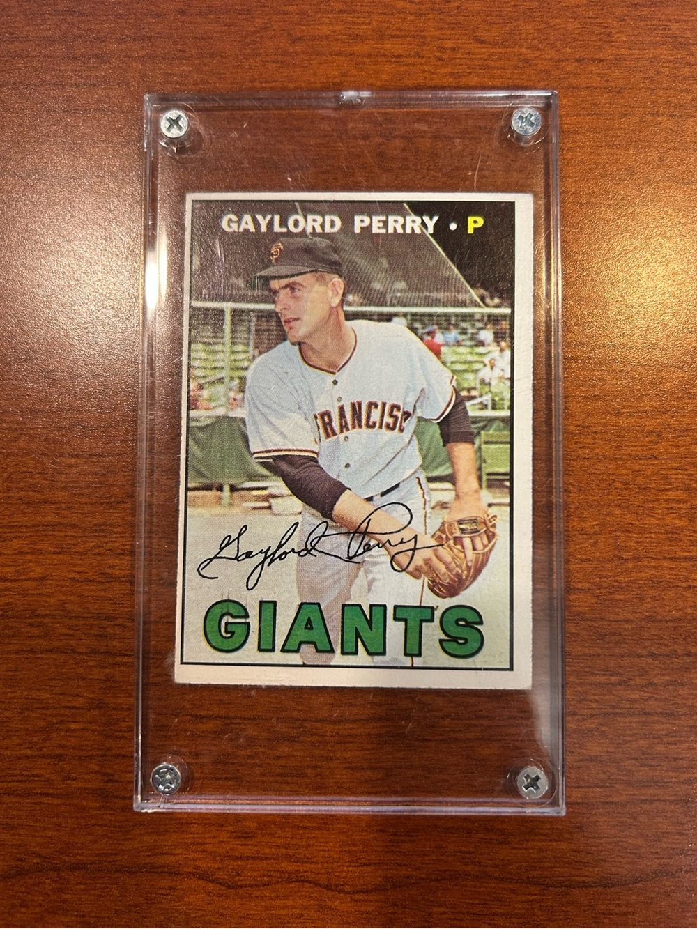 1967 Gaylord Perry Topps #320 Card